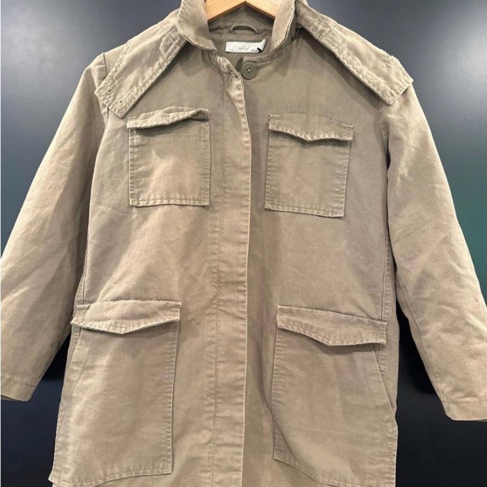 Stella McCartney Kids Khaki Utility Jacket